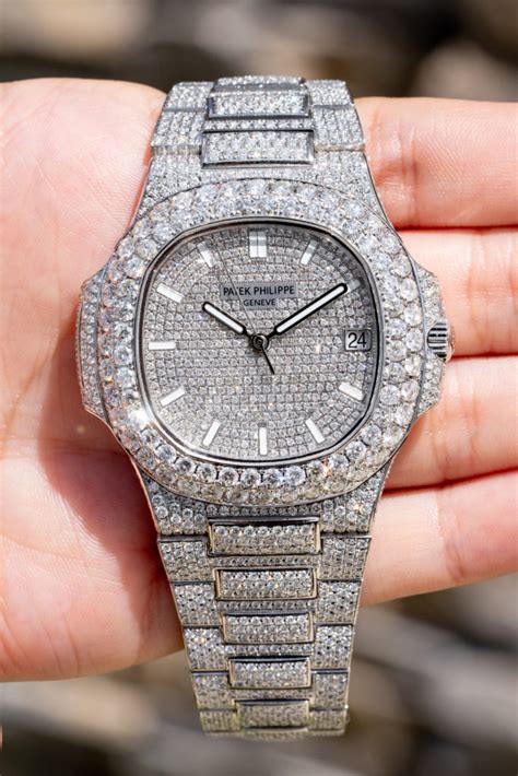 patek philippe full diamond.